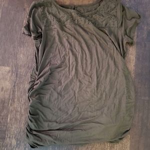 Large maternity top